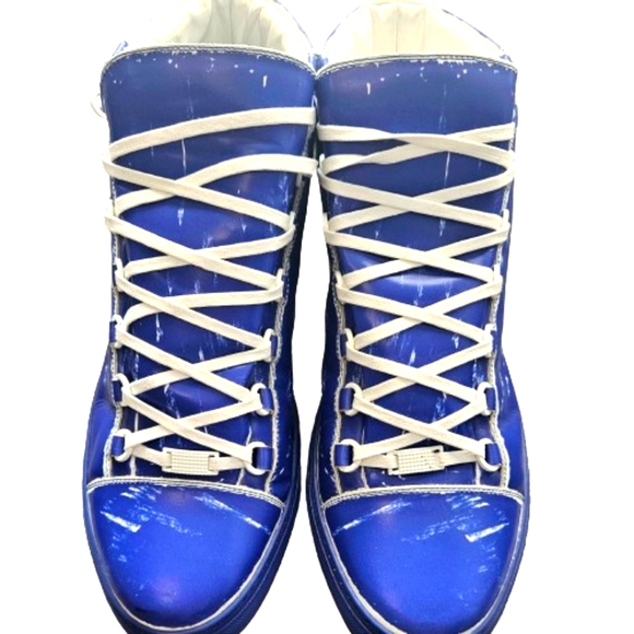 Balenciaga Arena leather "Marker Print" hightops - Picture 7 of 11